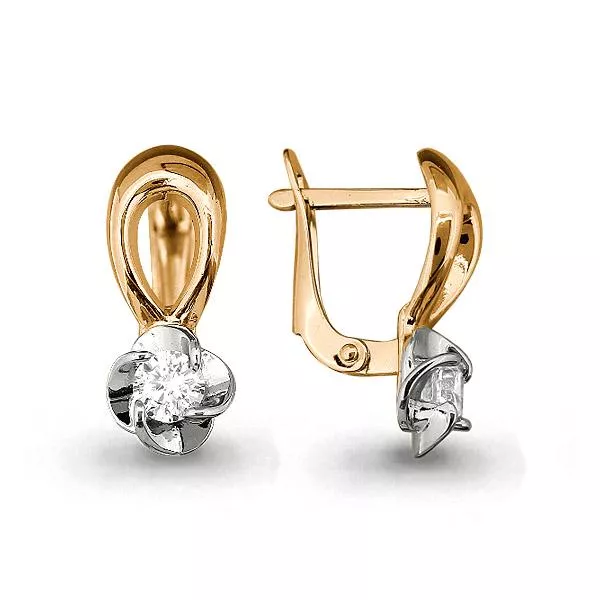 Серьги из золота, артикул LV43723