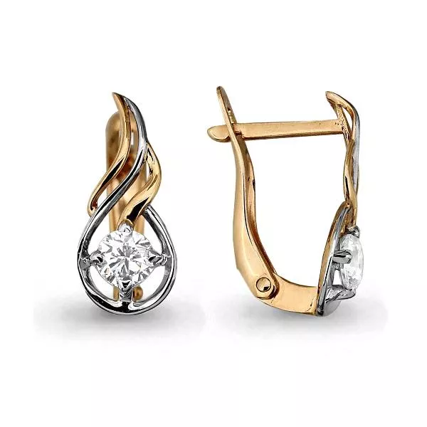 Серьги, артикул LV43714, золото