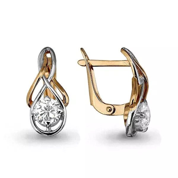 Серьги, золото, артикул LV43713