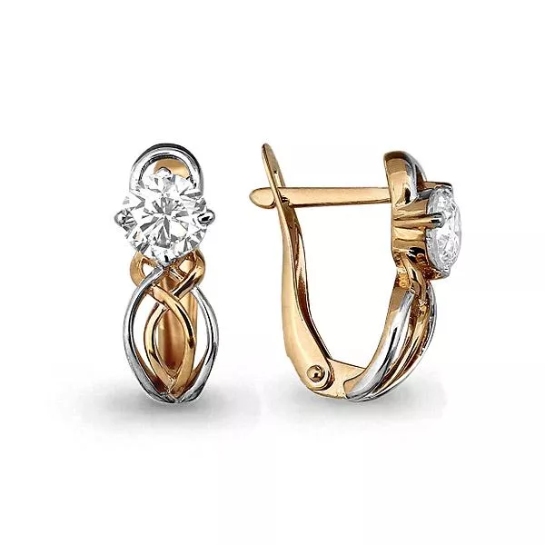 Серьги, артикул LV43711, золото