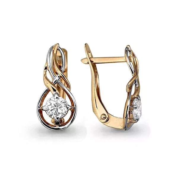 Серьги, золото, артикул LV43710