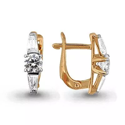 Серьги, золото, артикул LV43702