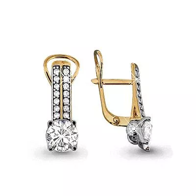 Серьги из золота, артикул LV43701А