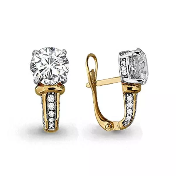 Серьги из золота, артикул LV43696А