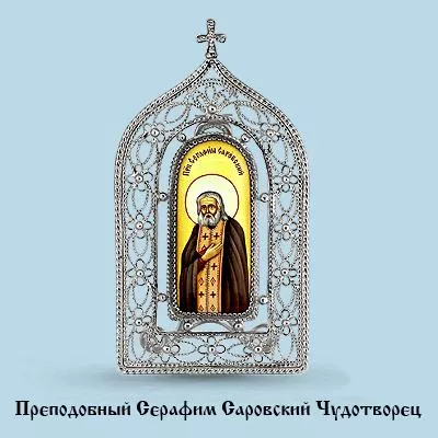 Икона, артикул LV81107, серебро