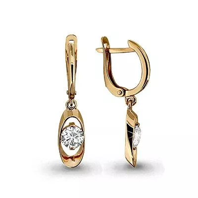 Серьги из золота, артикул LV43683