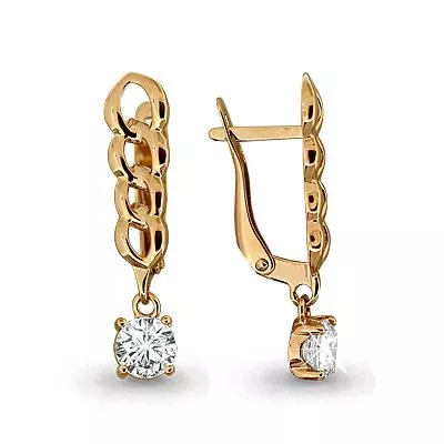 Серьги, золото, артикул LV43663