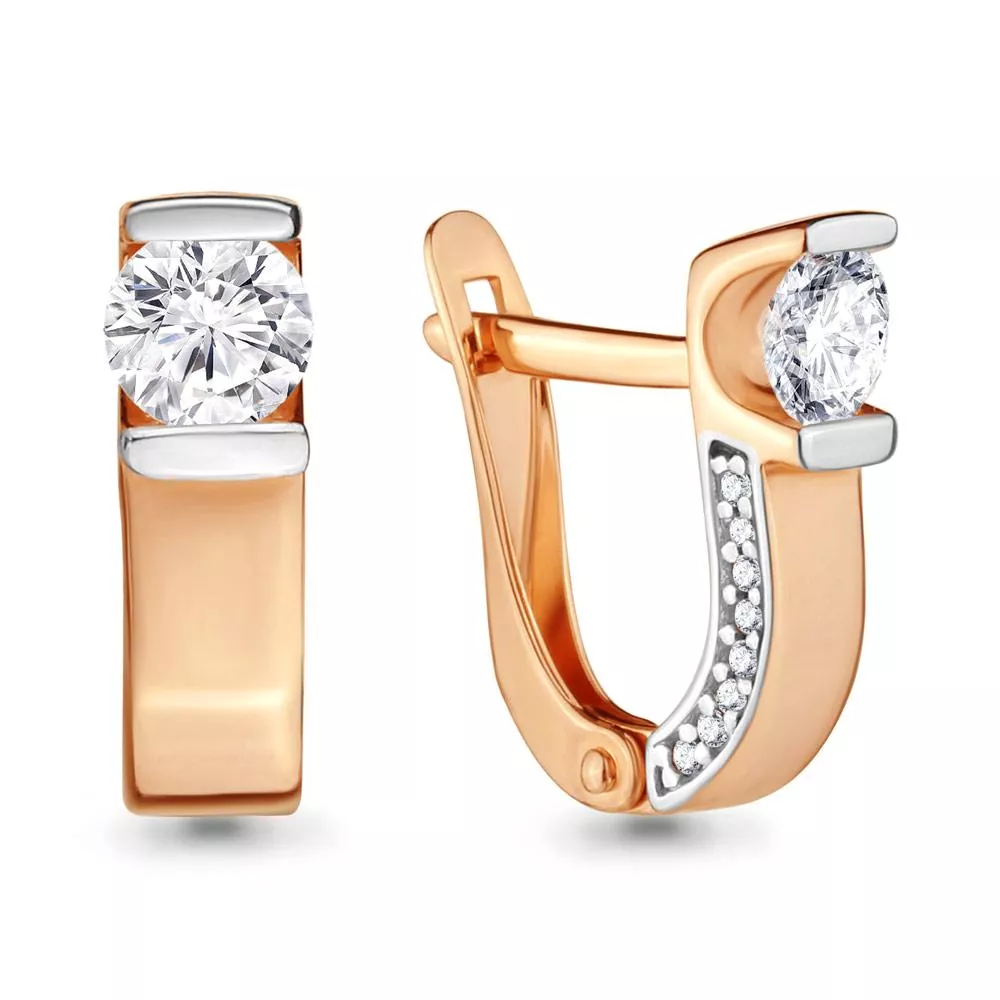 Серьги, артикул LV43638А, золото