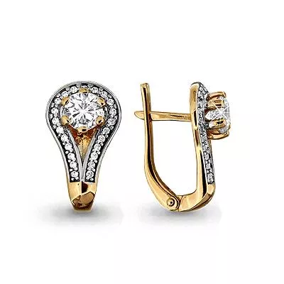 Серьги из золота, артикул LV43635А