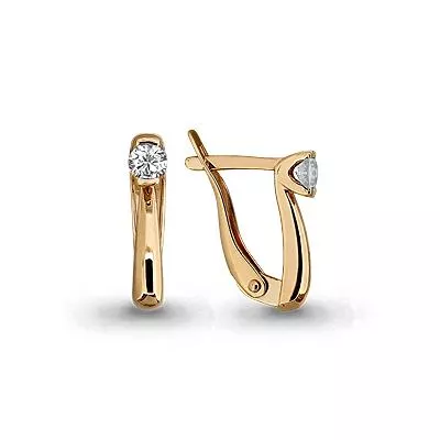 Серьги из золота, артикул LV43634