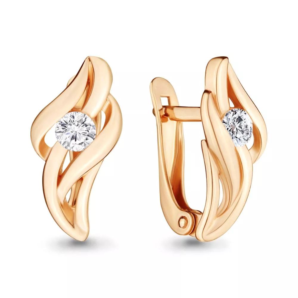 Серьги из золота, артикул LV43629