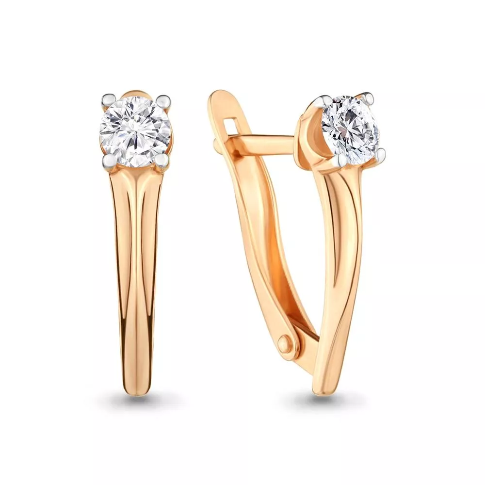 Серьги из золота, артикул LV43627