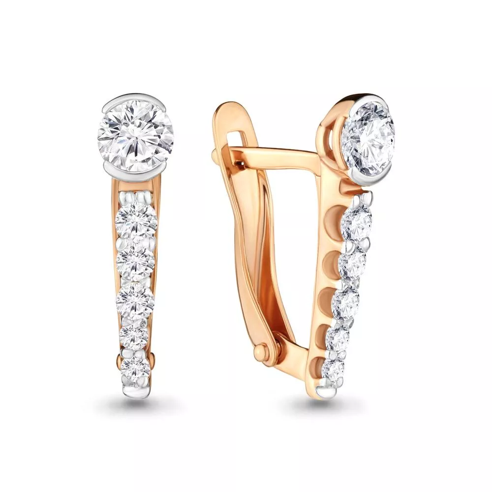 Серьги, золото, артикул LV43620