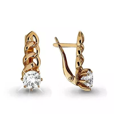 Серьги из золота, артикул LV43619