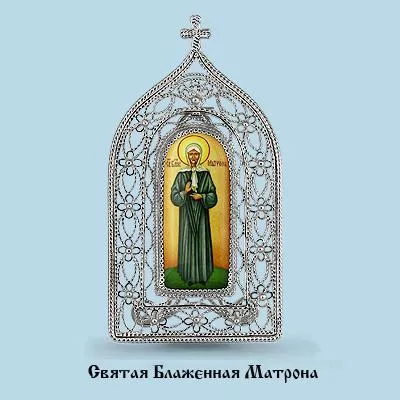 Икона из серебра, артикул LV81066