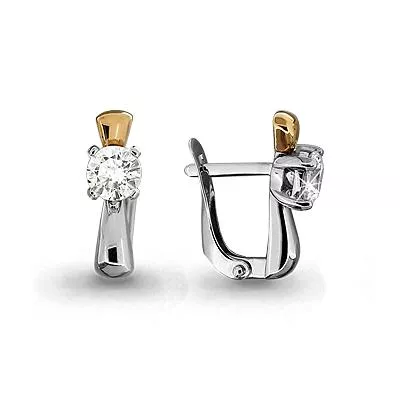 Серьги, золото, артикул LV43606