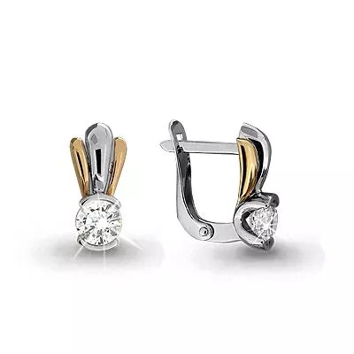 Серьги из золота, артикул LV43604