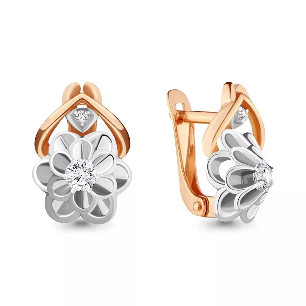 Серьги, артикул LV43602, золото