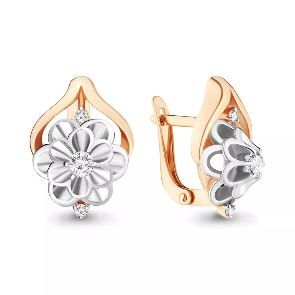 Серьги, золото, артикул LV43601