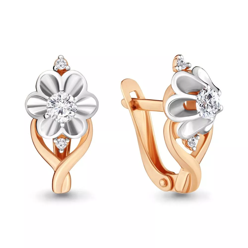 Серьги из золота, артикул LV43583