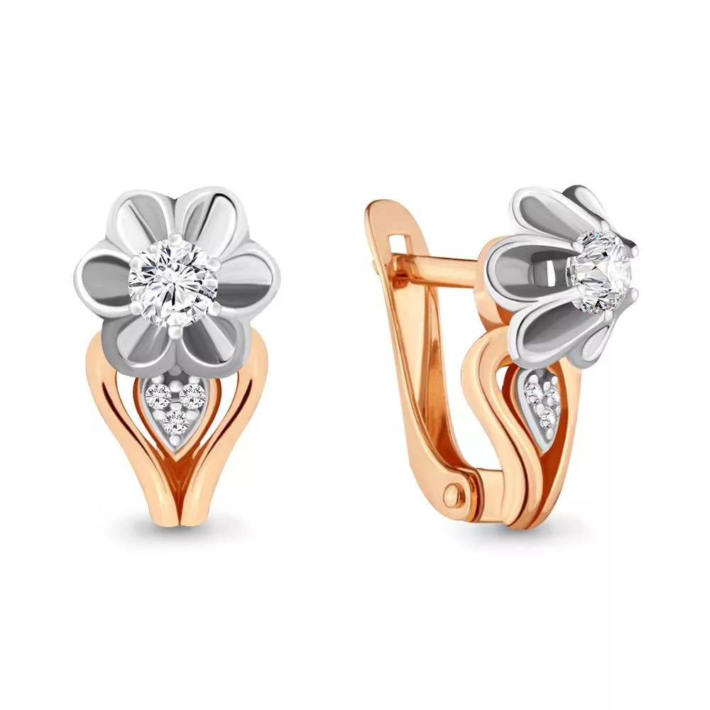 Серьги, артикул LV43582А, золото