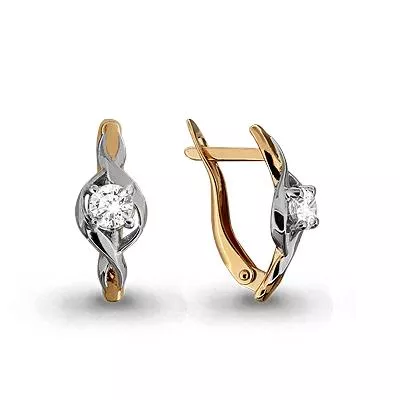 Серьги из золота, артикул LV43578