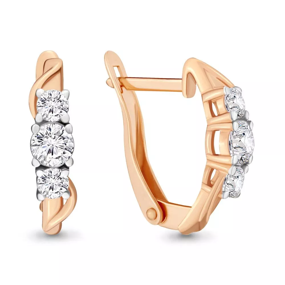 Серьги, артикул LV43576, золото