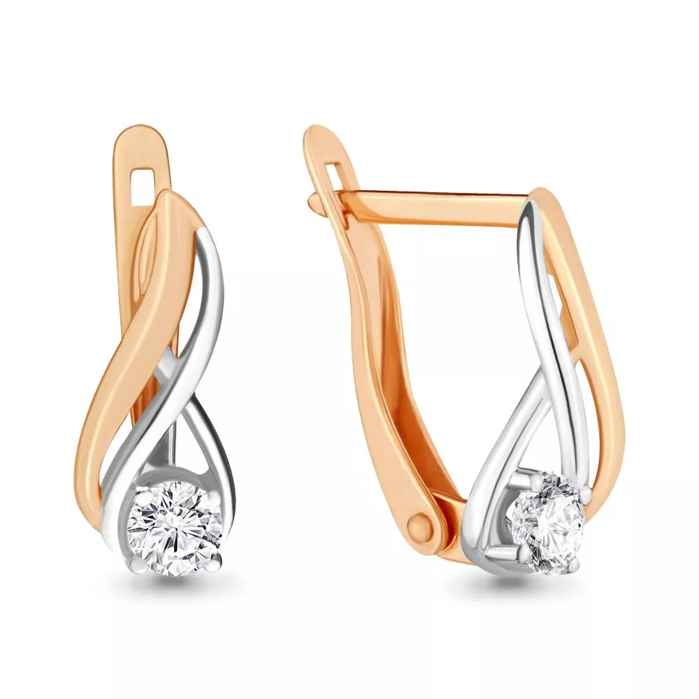 Серьги, артикул LV43575, золото