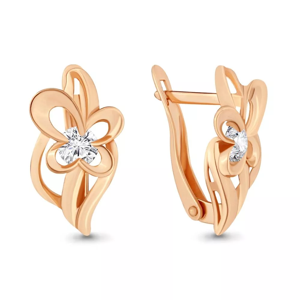 Серьги, золото, артикул LV43569