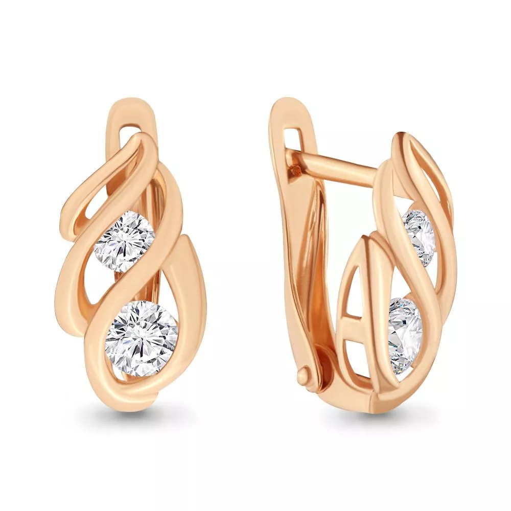 Серьги из золота, артикул LV43568