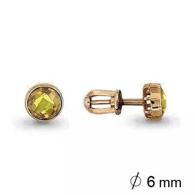 Серьги, артикул LV43561Т, золото