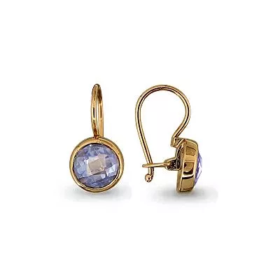 Серьги, артикул LV43560С, золото