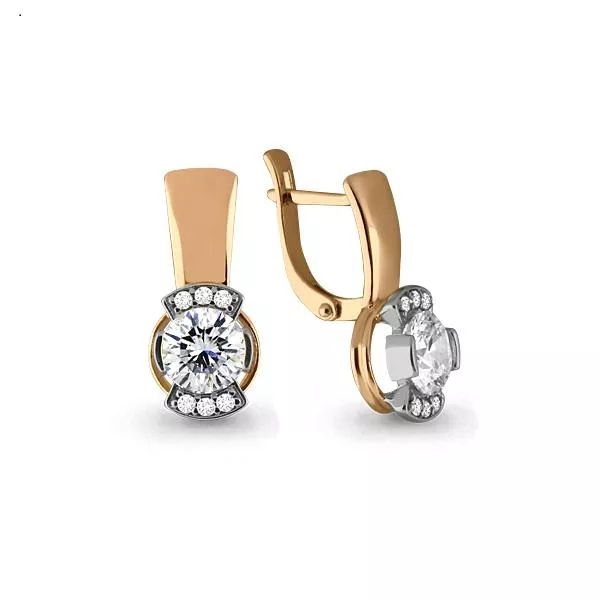 Серьги, артикул LV43541А, золото