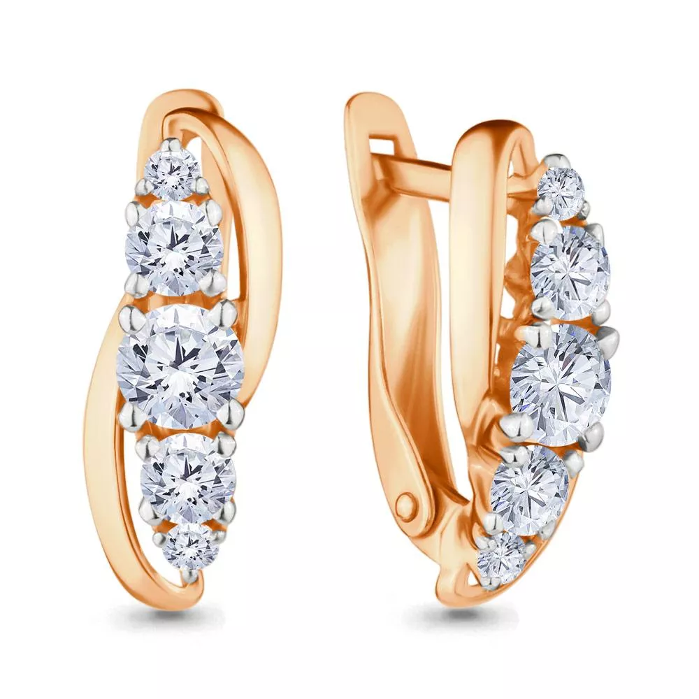 Серьги, золото, артикул LV43538