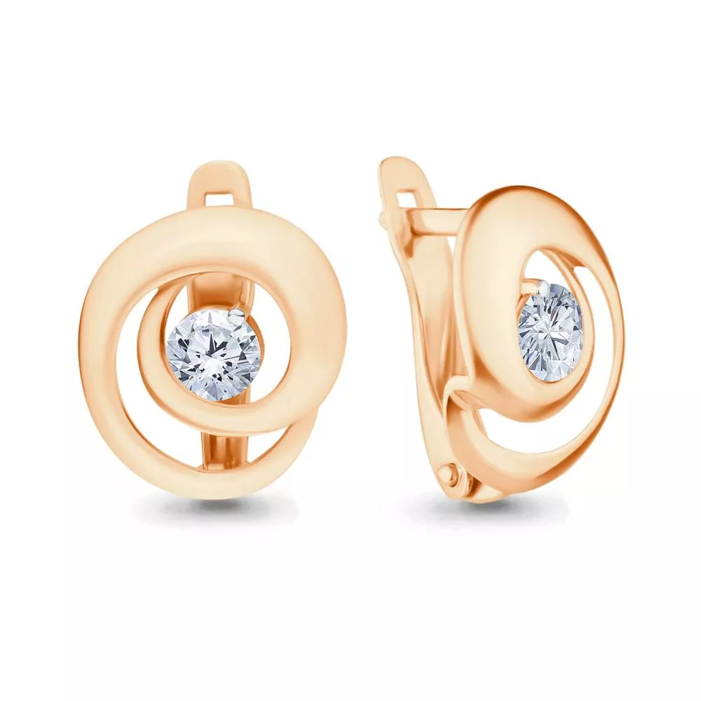 Серьги из золота, артикул LV43519