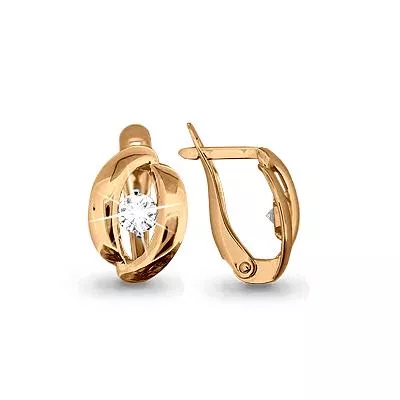 Серьги, золото, артикул LV43518