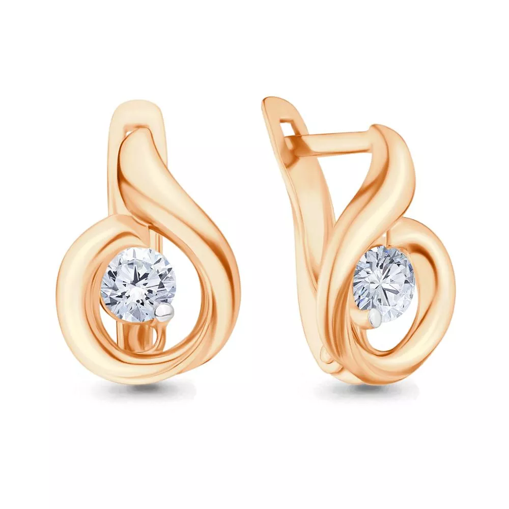 Серьги из золота, артикул LV43516