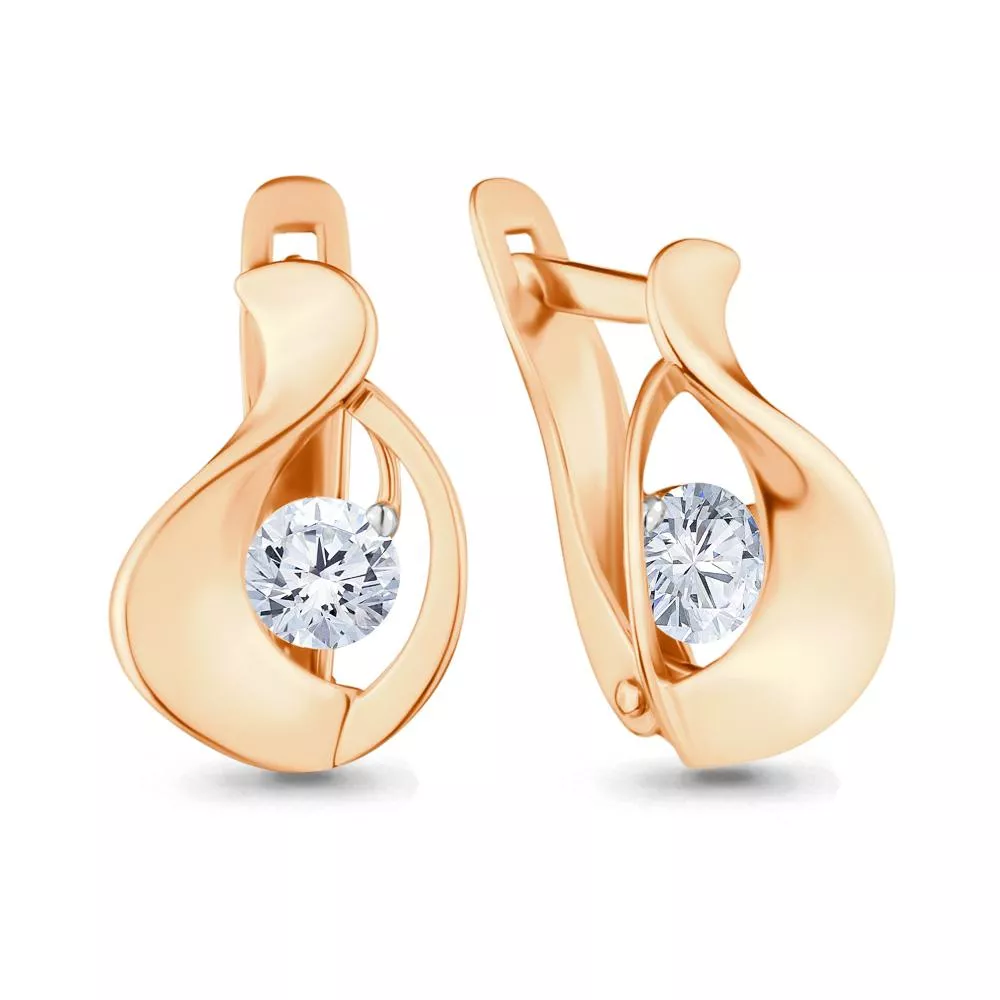 Серьги, артикул LV43514, золото