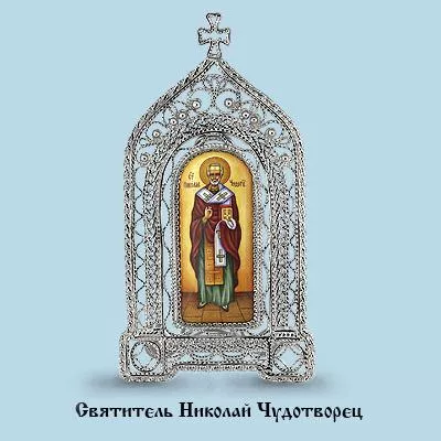 Икона из серебра, артикул LV81056