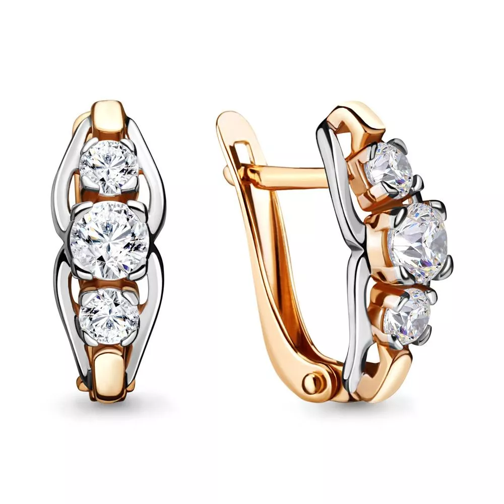 Серьги из золота, артикул LV43428