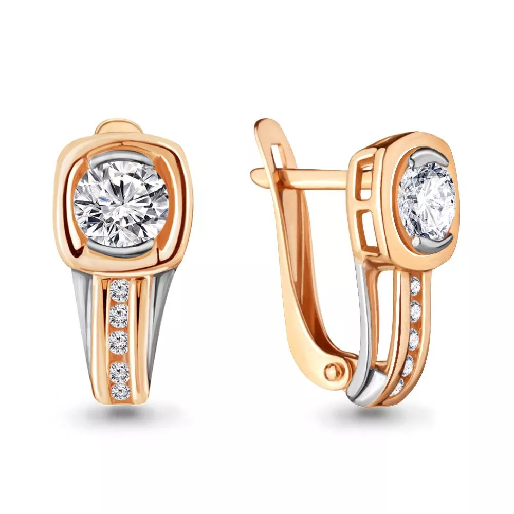 Серьги, артикул LV43425А, золото