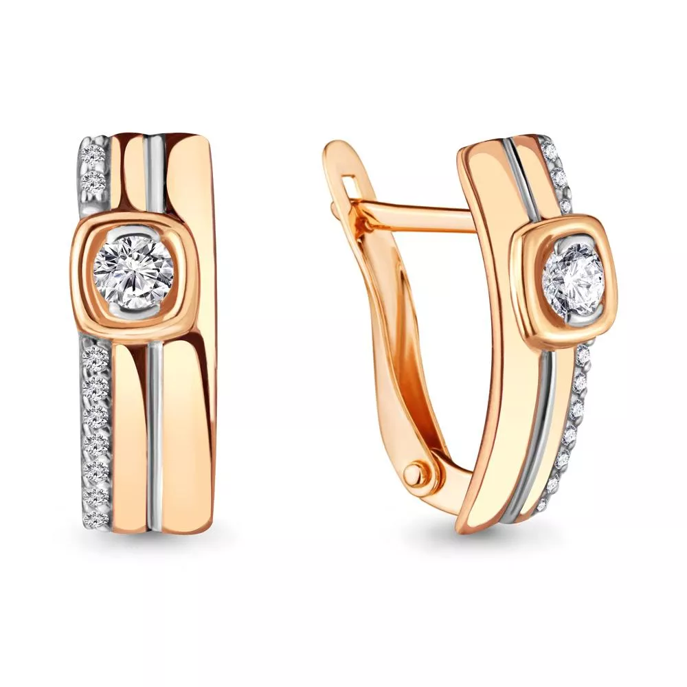 Серьги, золото, артикул LV43419А