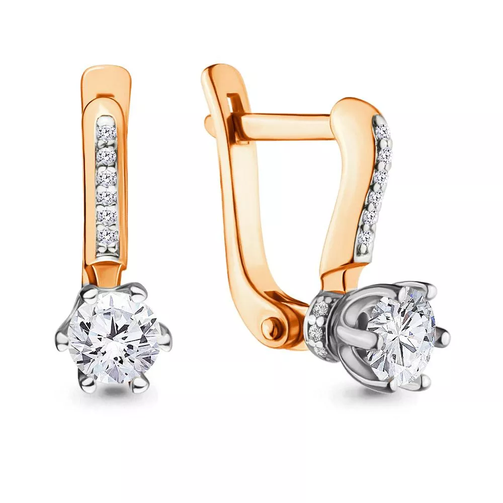 Серьги из золота, артикул LV43413А