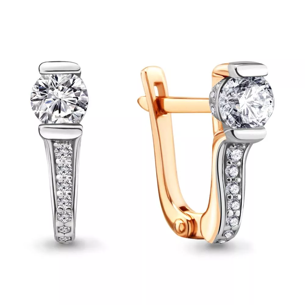 Серьги, золото, артикул LV43407А