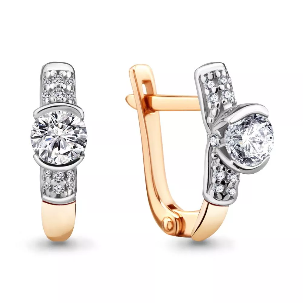 Серьги, артикул LV43406А, золото