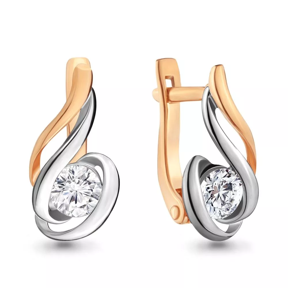 Серьги из золота, артикул LV43405