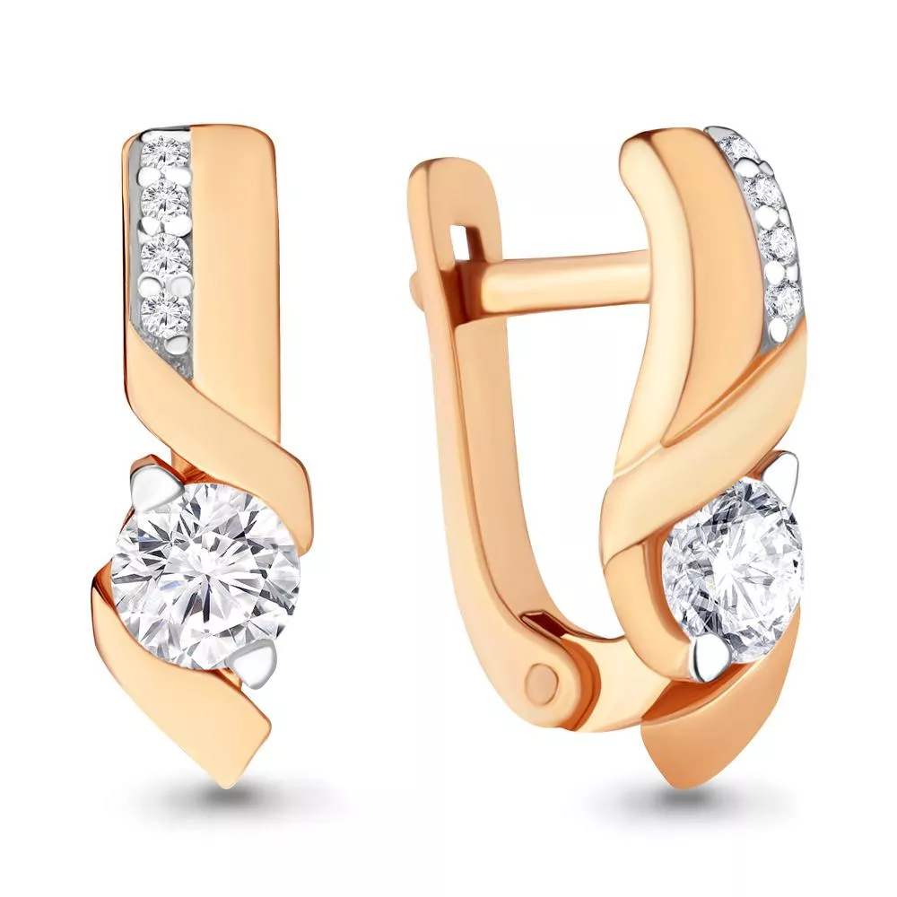 Серьги, артикул LV43403А, золото