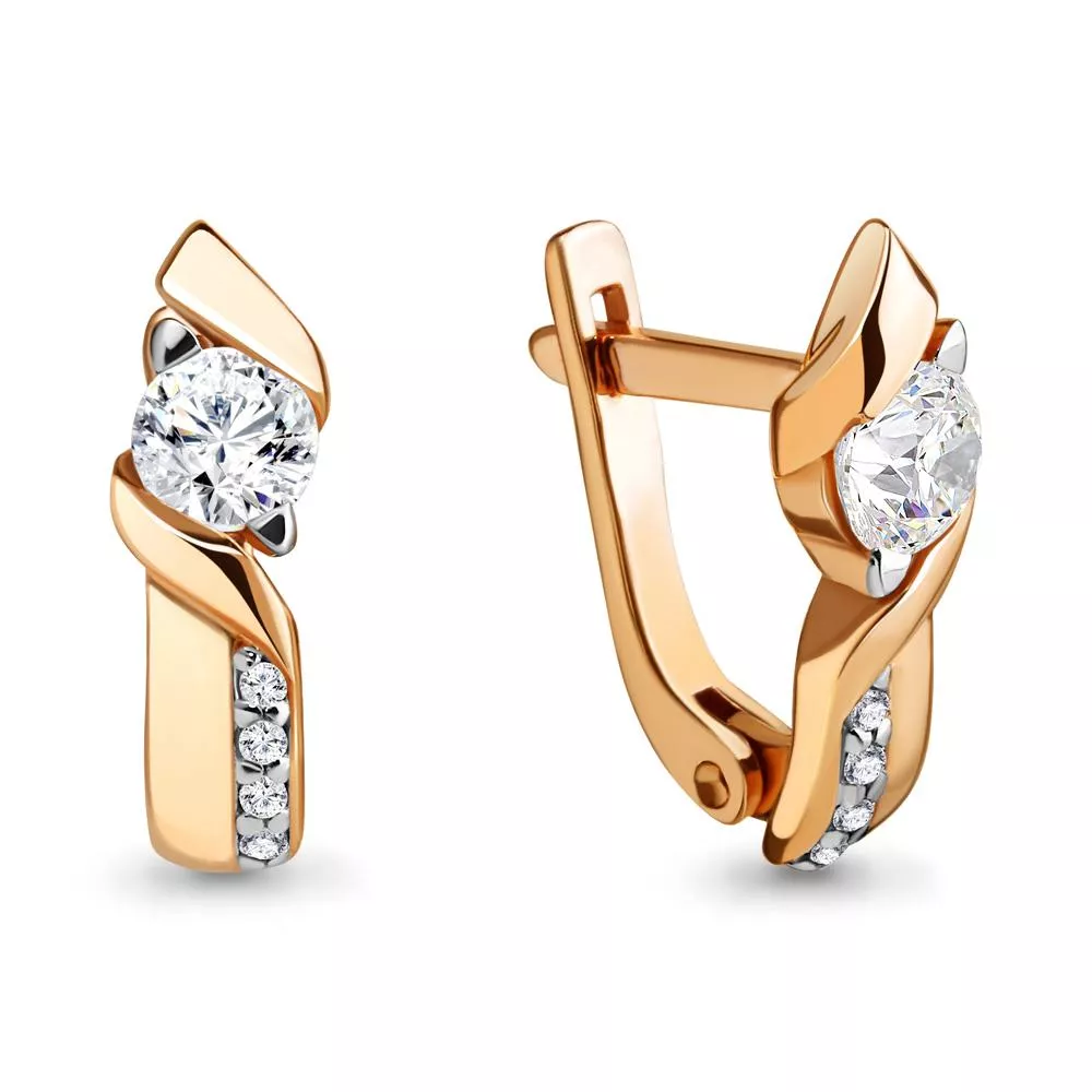 Серьги, золото, артикул LV43402А