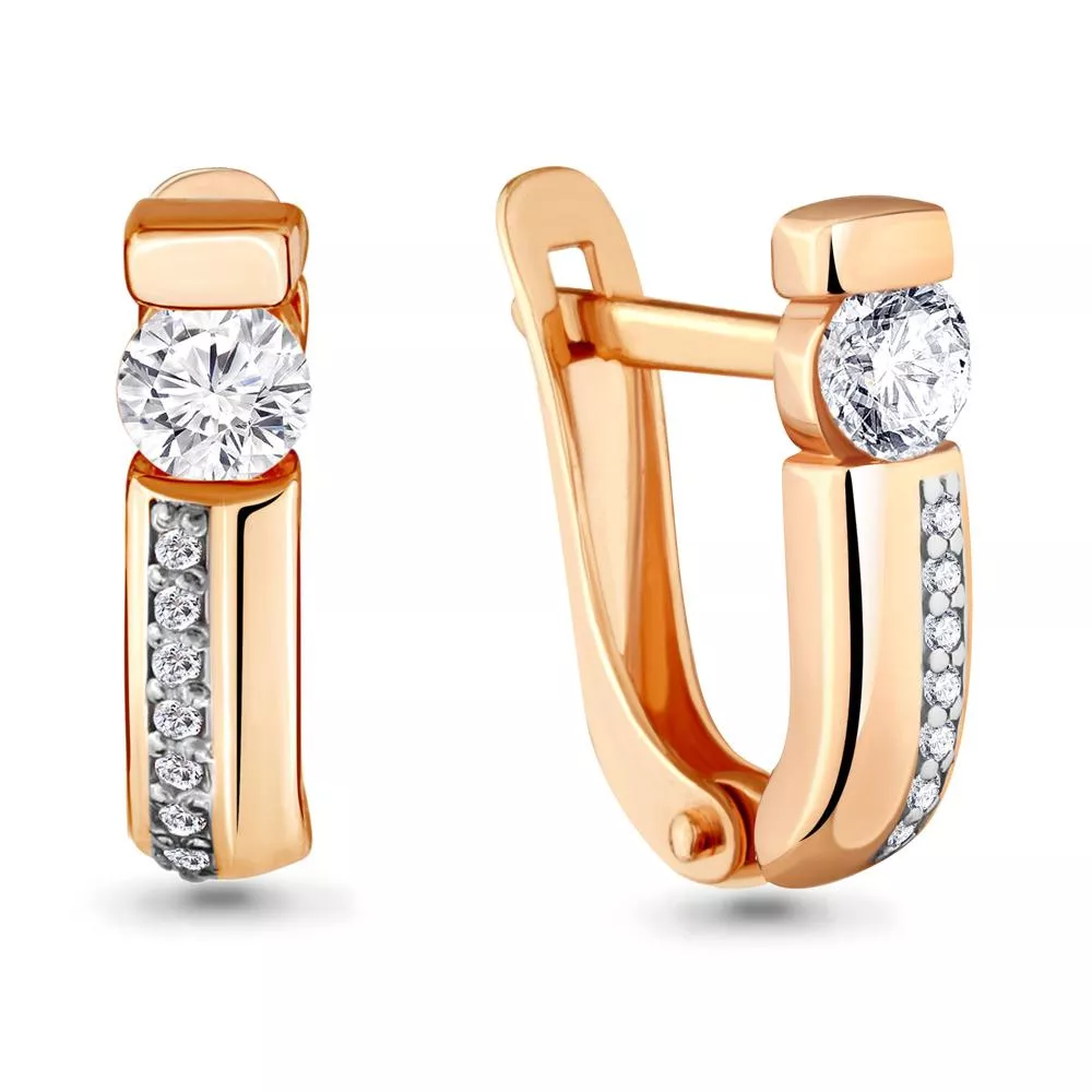 Серьги, золото, артикул LV43400А