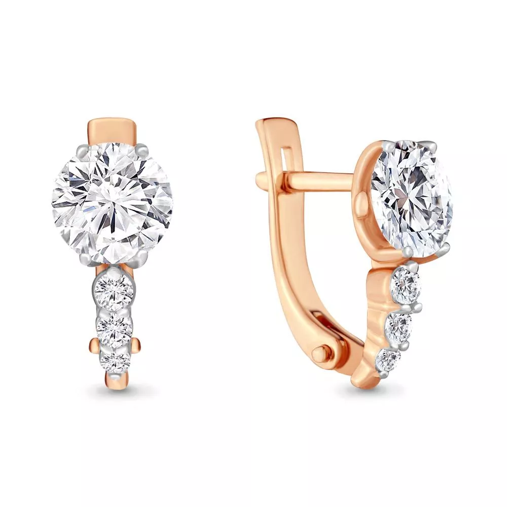 Серьги, артикул LV43399, золото